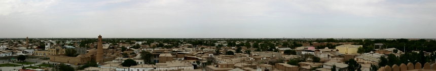 Uzbekistan. Xiva (006_uzbekistan_pano26.jpg). Canon EOS 300D DIGITAL 9149 x 1953 (Taken: 05/05/2007 09:06:46)