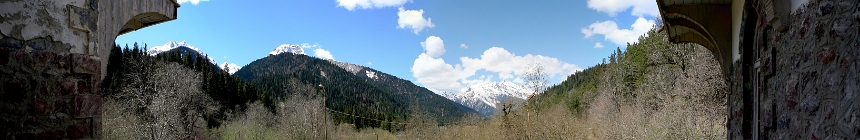 Georgia. Racha. Shevi (082_georgia2_pano20.jpg). Canon EOS 5D 12255 x 3374 (Taken: 07/05/2010 11:37:56)