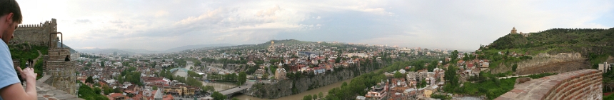 Georgia. Tbilisi (094_georgia2_pano32.jpg). Canon EOS 5D 15637 x 3435 (Taken: 08/05/2010 19:31:25)